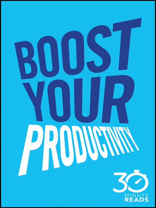 Title details for Boost Your Productivity by Nicholas Bate - Wait list
